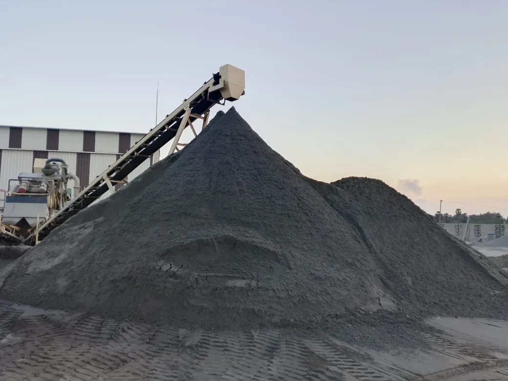 Stockpile Conveyor Sunset