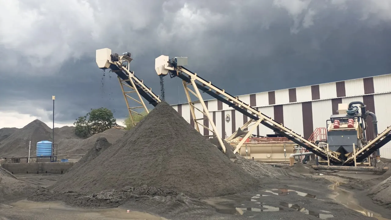 Sand Washing Plant Conveyors
